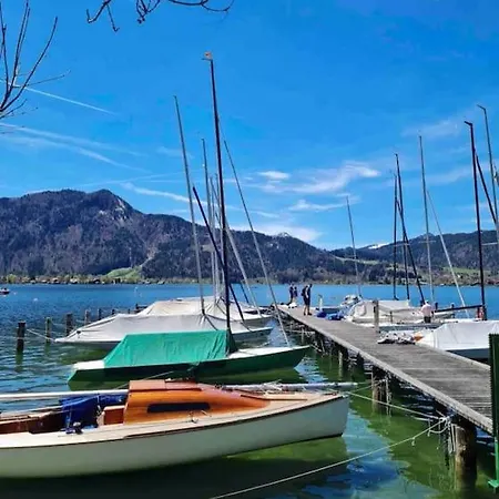 See- Und Bergblick In Bestlage Am Apartamento Tegernsee